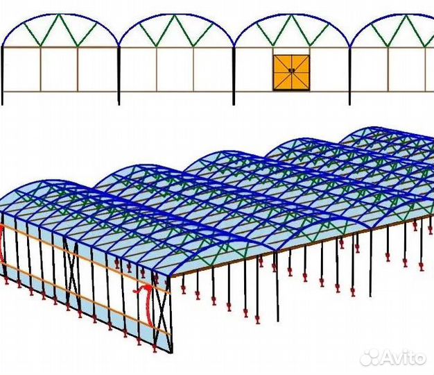 Проектирование теплиц