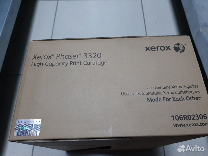 Принт-картридж xerox phaser 3320 11K