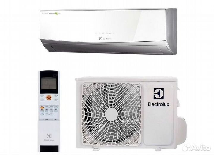 Сплит система с установкой