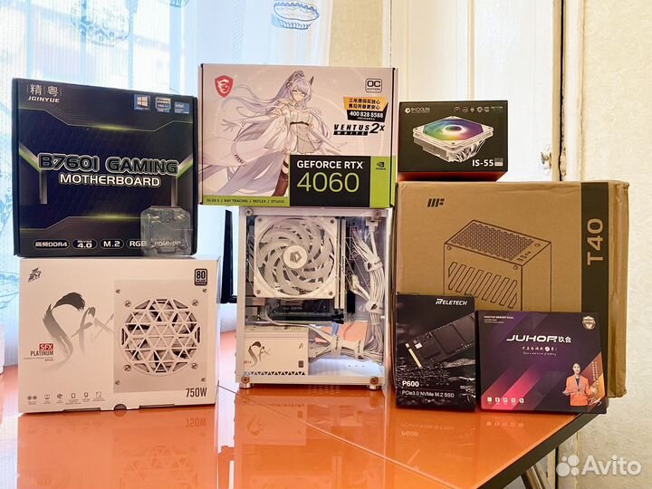Мощнейший Mini пк i3 14100f/ RTX 4060/ RAM 32gb