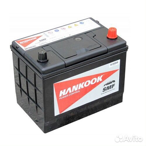 Аккумулятор hankook 70а/ч о.п.(80D26L) бортик