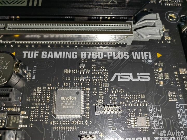 Материнская плата asus TUF gaming B760-plus wifi