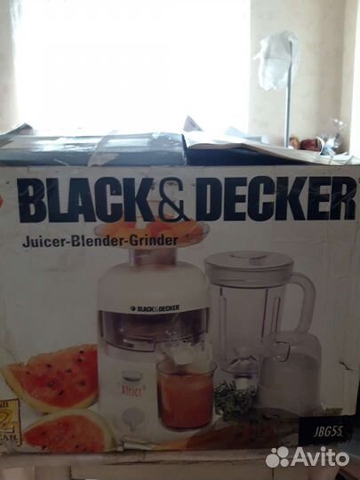 Black+Decker.Шнековая соковыжималка.США.Новая