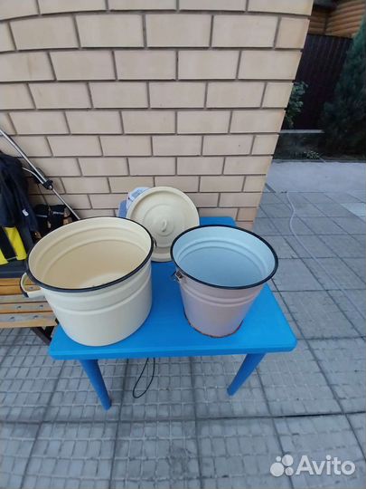 Кастрюля эмалированная 20 литров