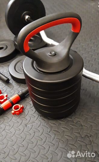 Гантели разборные штанга гиря 42кг