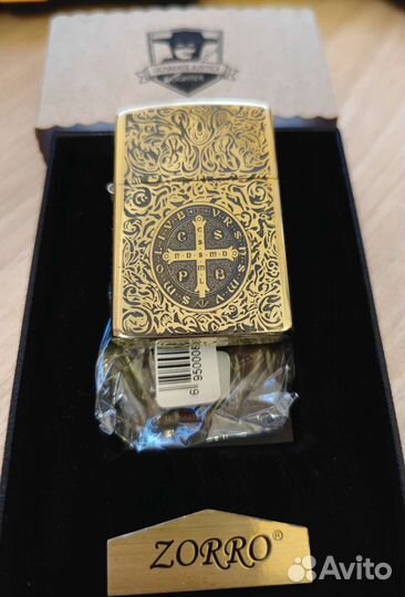 Зажигалка zippo аналог armor zorro Constantine