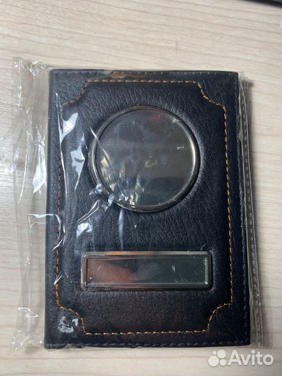 Кожанная обложка для автодокументов