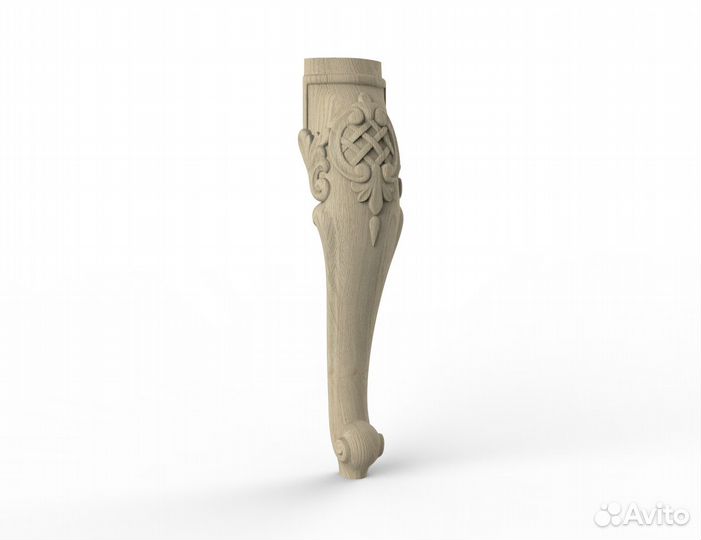 Мебельная ножка Кабриоль