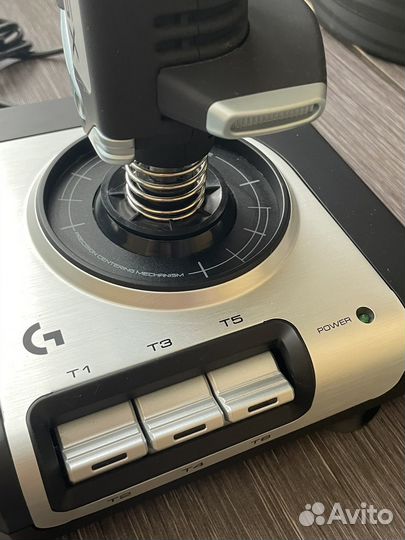 Джойстик Logitech Flight X52 Control System для PC