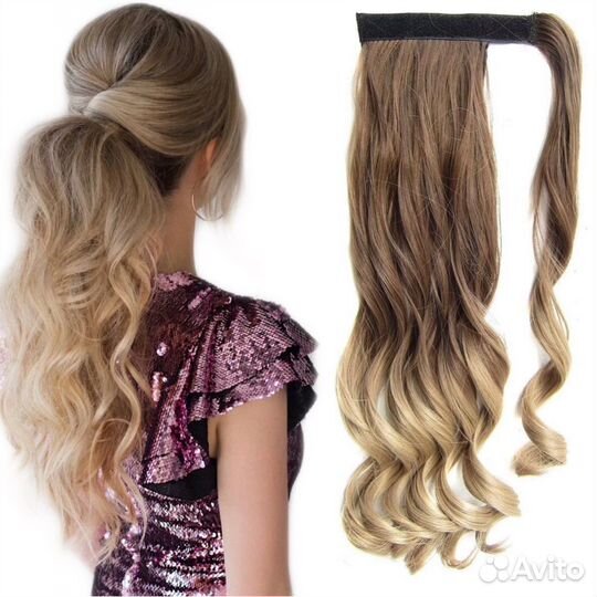 Хвост шиньон 900