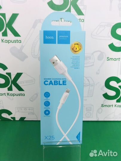 Кабель Lightning hoco X25 Soarer (100см.) 2.0A ку1