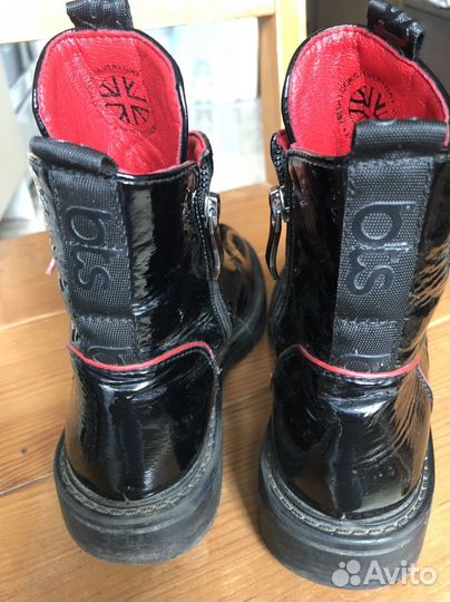 Ботинки для девочки демисезонные на 34-35 размер