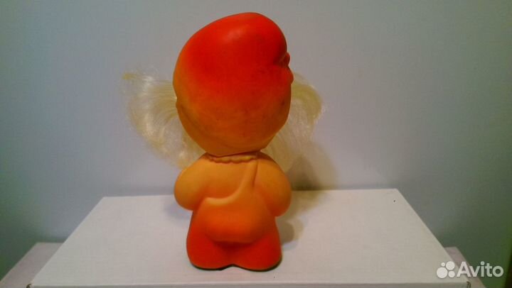 Игрушки резиновые СССР: Гном, Хоттабыч, Незнайка