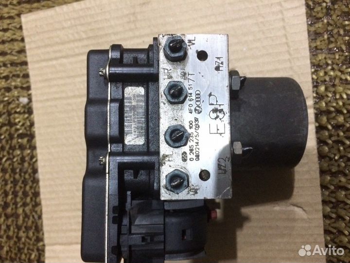 Блок ABS 4F0614517T 4F0614517AC Ауди А6С6 2006 год