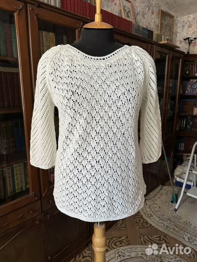 Вязаная блузка 50-52