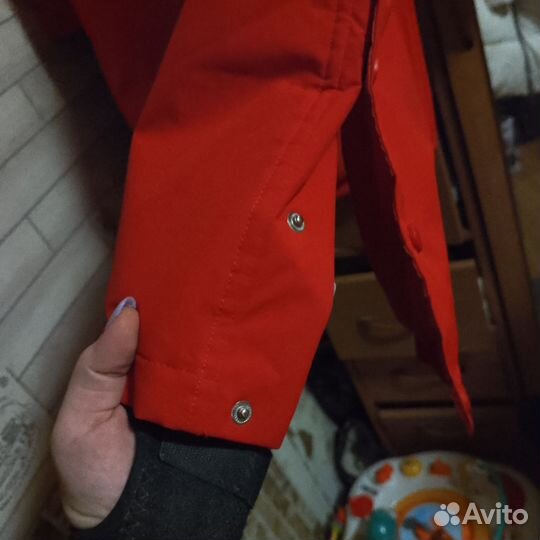 Пальто женское 48 50 красное