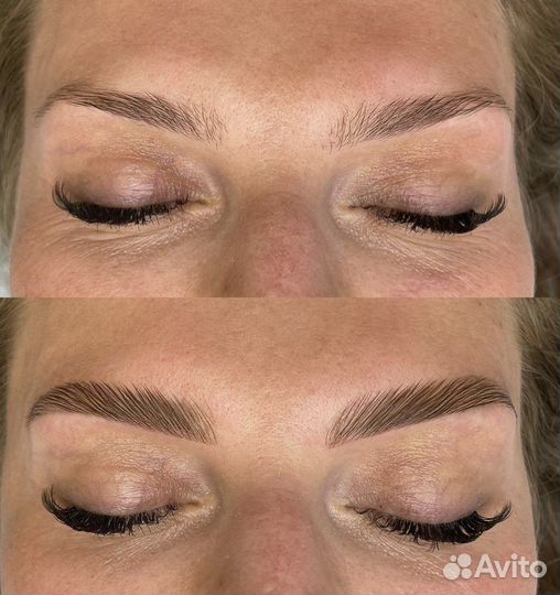 Оформление бровей