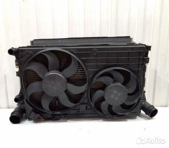 Кассета диффузор радиатор пассат сс 1.8 турбо