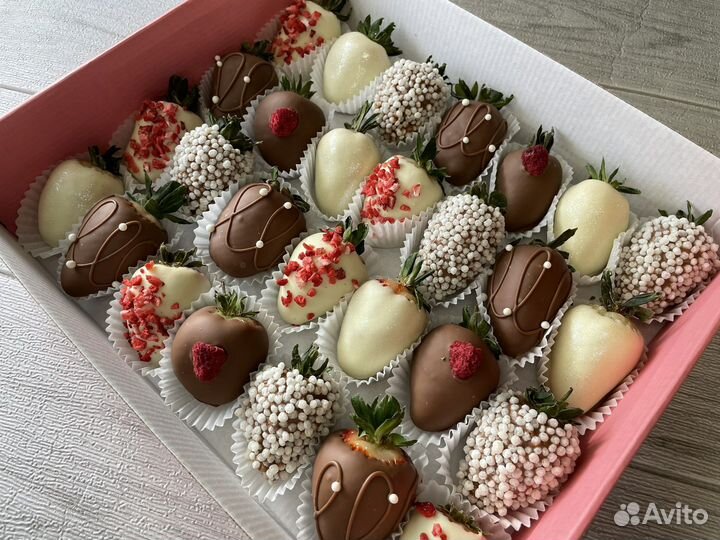 Клубника в шоколаде