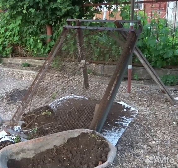 Кровать-сетка СССР для просеивания песка и др
