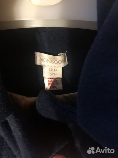 Детское пальто