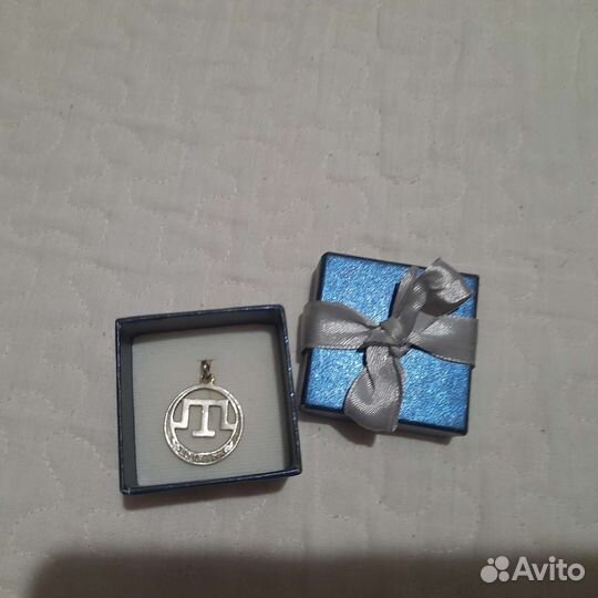 Серебряный кулон