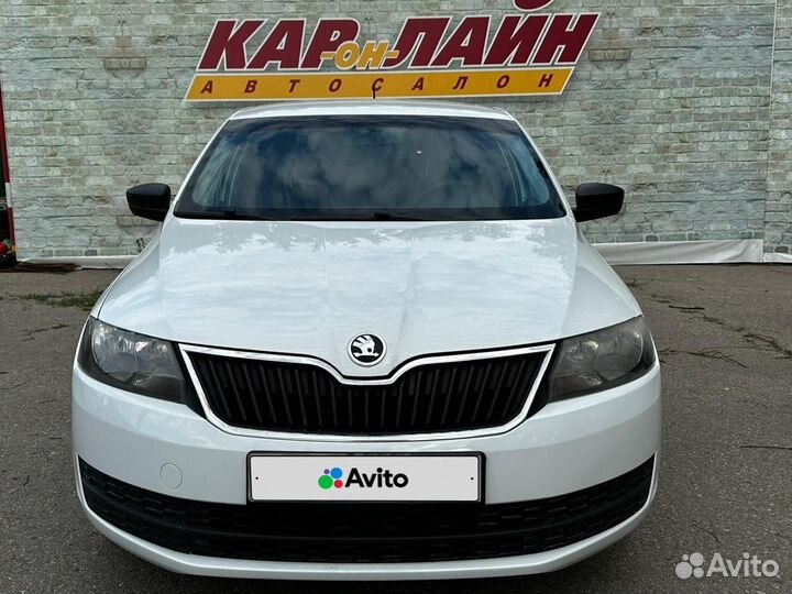 Skoda Rapid 1.6 МТ, 2016, 96 000 км