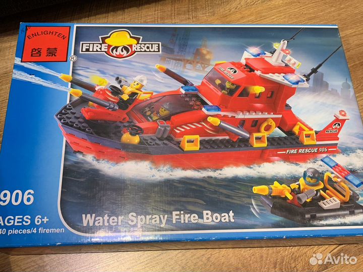 Конструктор серии city, brick аналог lego