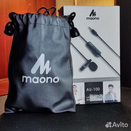 Петличный микрофон maono