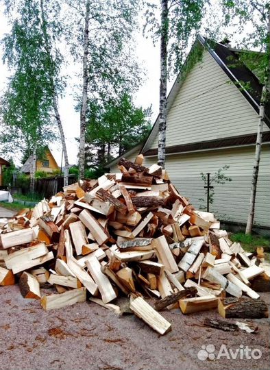 Дрова сухие в укладку