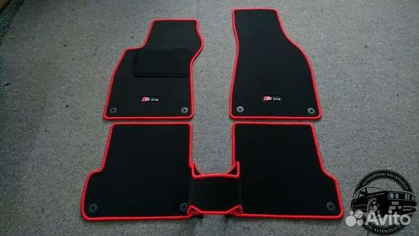 Автоковрики для Audi A4 B6 / B7 (8E), графит