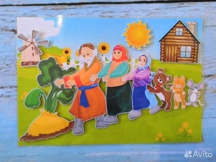 Развивающие пособия на липучках