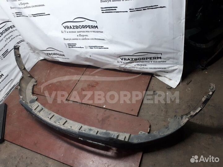 Спойлер бампера Hyundai Santa Fe