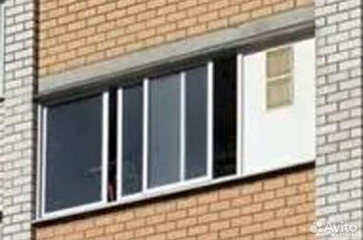 Балконное остекление бу