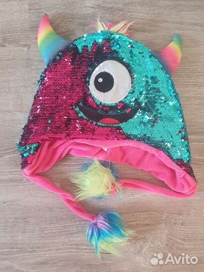 Шапка детская с пайетками