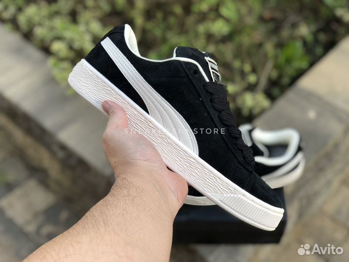 Кроссовки Puma Suede XL Pleasures Black Frosted Iv