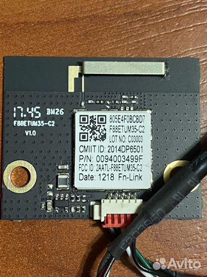 F88etum35-c2 от Jvc lt-40m650 Wi-Fi module