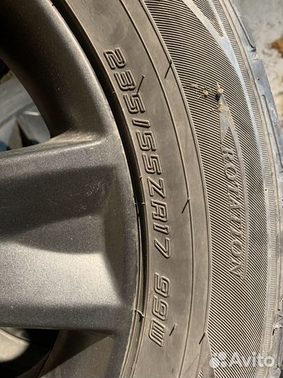 Колеса Субару в сборе r 17 летние