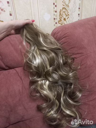 Хвост шиньон на крабе