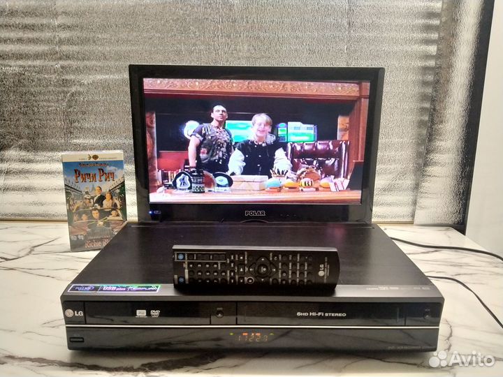 DVD/VCR Recorder LG dvrk898 HDMi 6Head HiFi Stereo