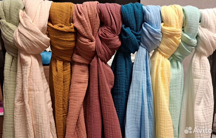 Муслиновые пеленки новые