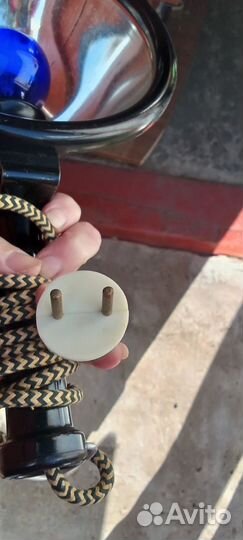 Синяя лампа для прогревания