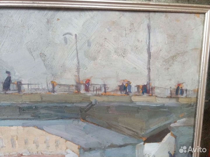 Картина Вологда Асафов ранняя подлинник 1978 год