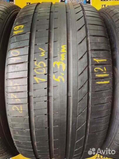 Goodyear EfficientGrip 275/40 R19 и 245/45 R19 105W