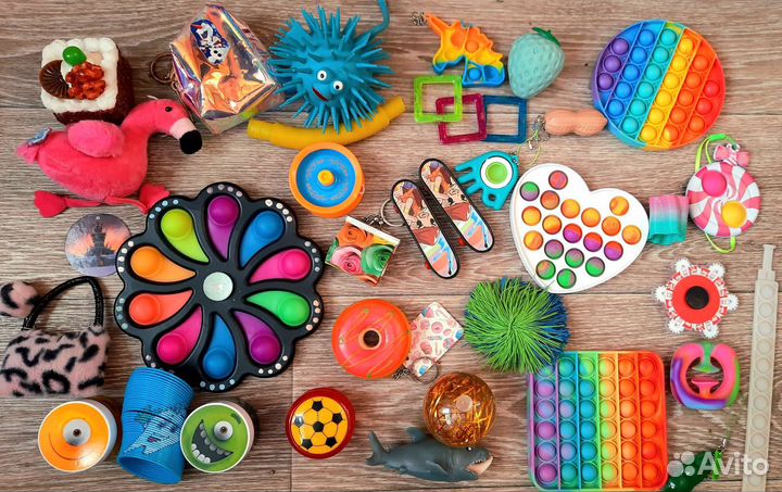 Игрушки антистресс, планеты, лошадки, космос