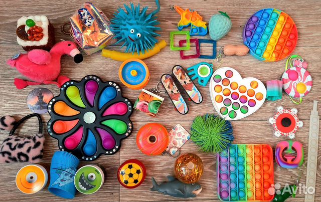 Игрушки антистресс, планеты, лошадки, космос