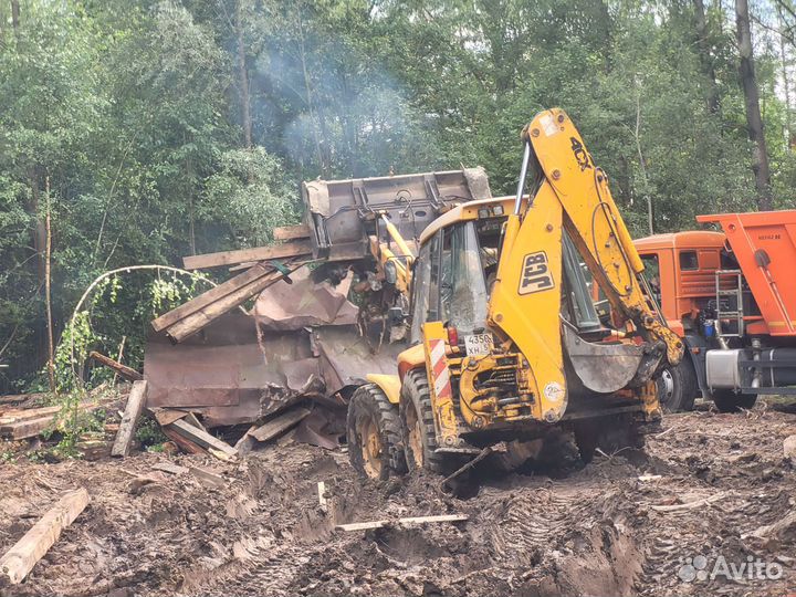 Экскаватор погрузчик JCB