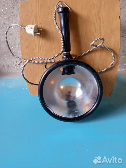 Синяя лампа для прогревания