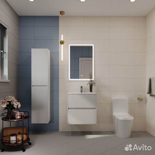 Плитка облицовочная Lavelly Monocromo Blue 600x300x9 мм (10 шт.1,8 кв.м)