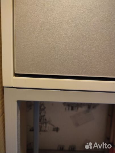 Серая тумба / консольный стол лофт, минимализм